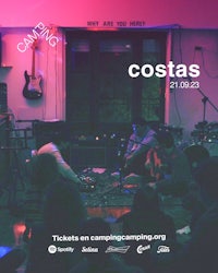 a poster for the costas concert