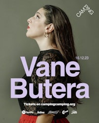 a poster for vane butera's camping concert